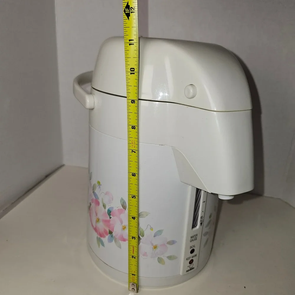 Zojirushi‎ Electric Air Pot Floral Water Boiler Warmer 2.2L Japan Cottagecore